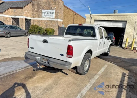 2004 Ford F250 Super Duty from USA, damaged, VIN 1FTNW20PX4EB67858